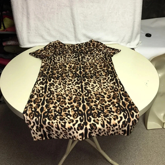 The Limited cheetah print shift dress size small - Picture 8 of 8